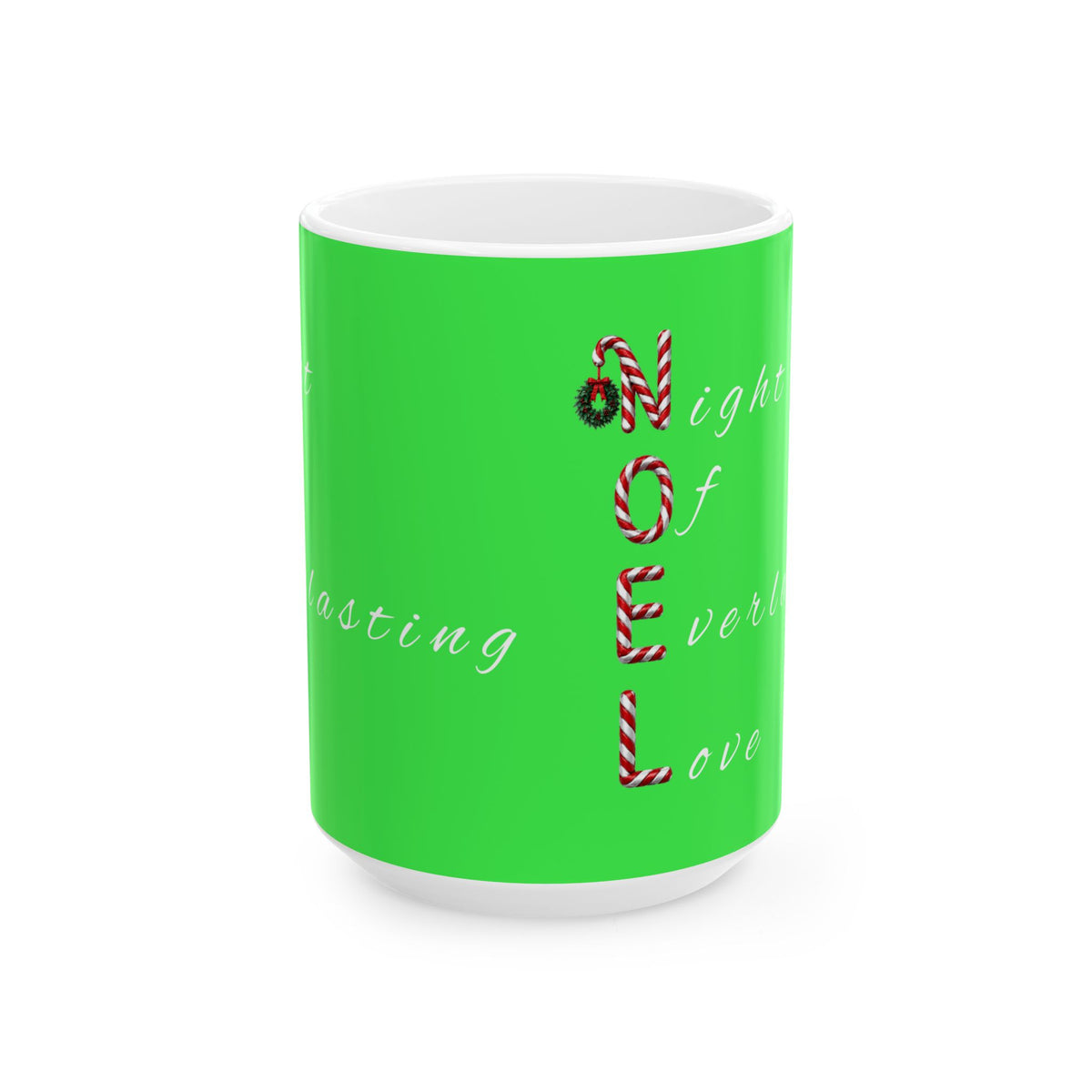 Night of Everlasting Love Christmas Mug – Christian Holiday Ceramic Mug, (11oz, 15oz)
