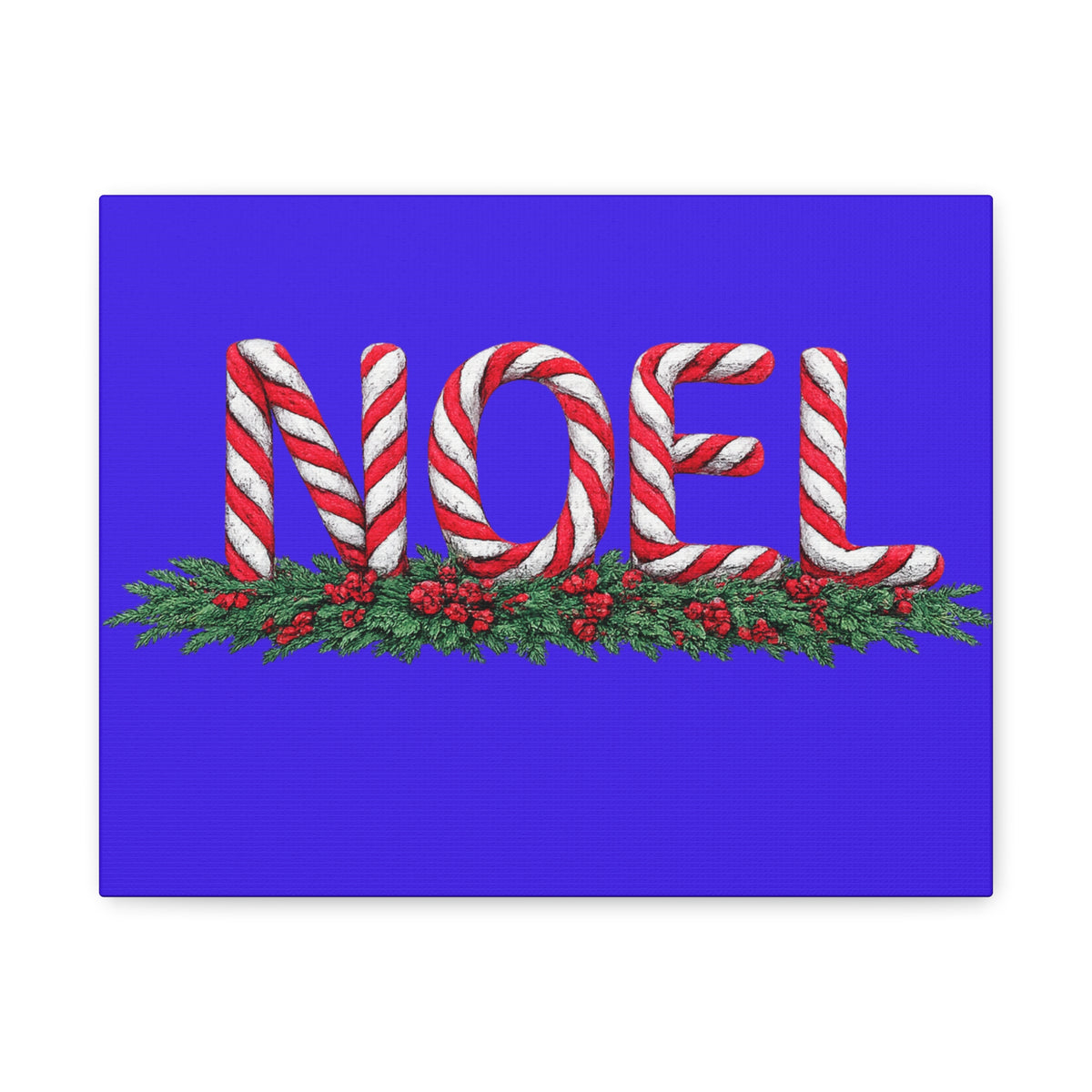 NOEL Christmas Canvas Wall Art Matte Canvas, Stretched, 1.25"