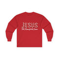 Jesus – The Reason for the Season Christmas Long Sleeve Shirt -Unisex Ultra Cotton Long Sleeve Tee