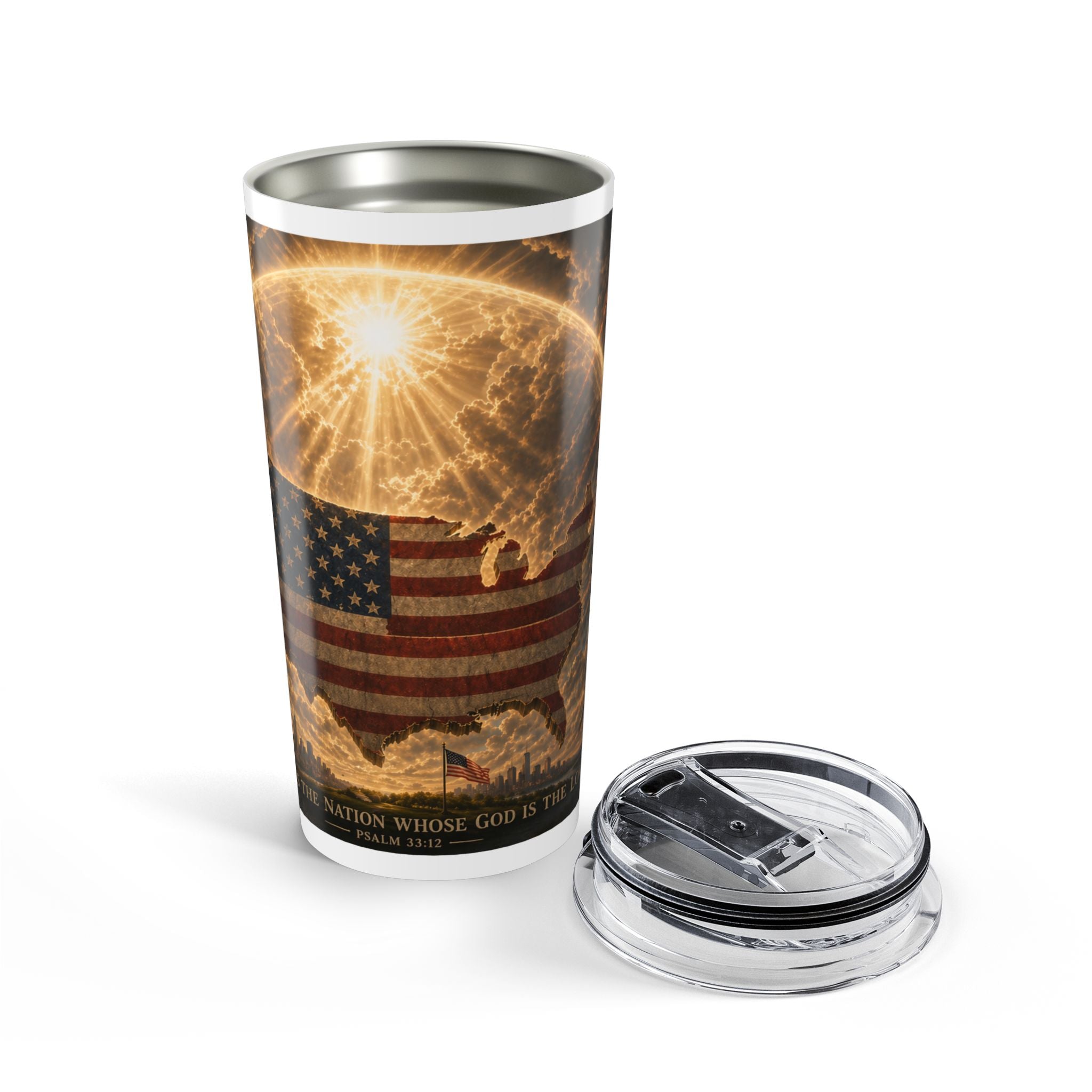 Faith Christian Praying for God's Protection Tumbler 20oz