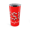Jesus Is the Reason for the Season Christmas Tumbler Red – Candy Cane Design Tumbler 20oz