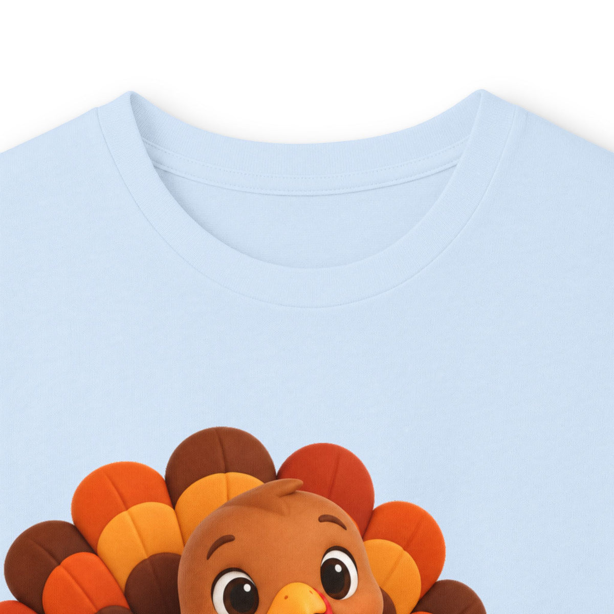 Be Thankful Thanksgiving Turkey & Pumpkin Christian Unisex Ultra Cotton Long Sleeve Tee