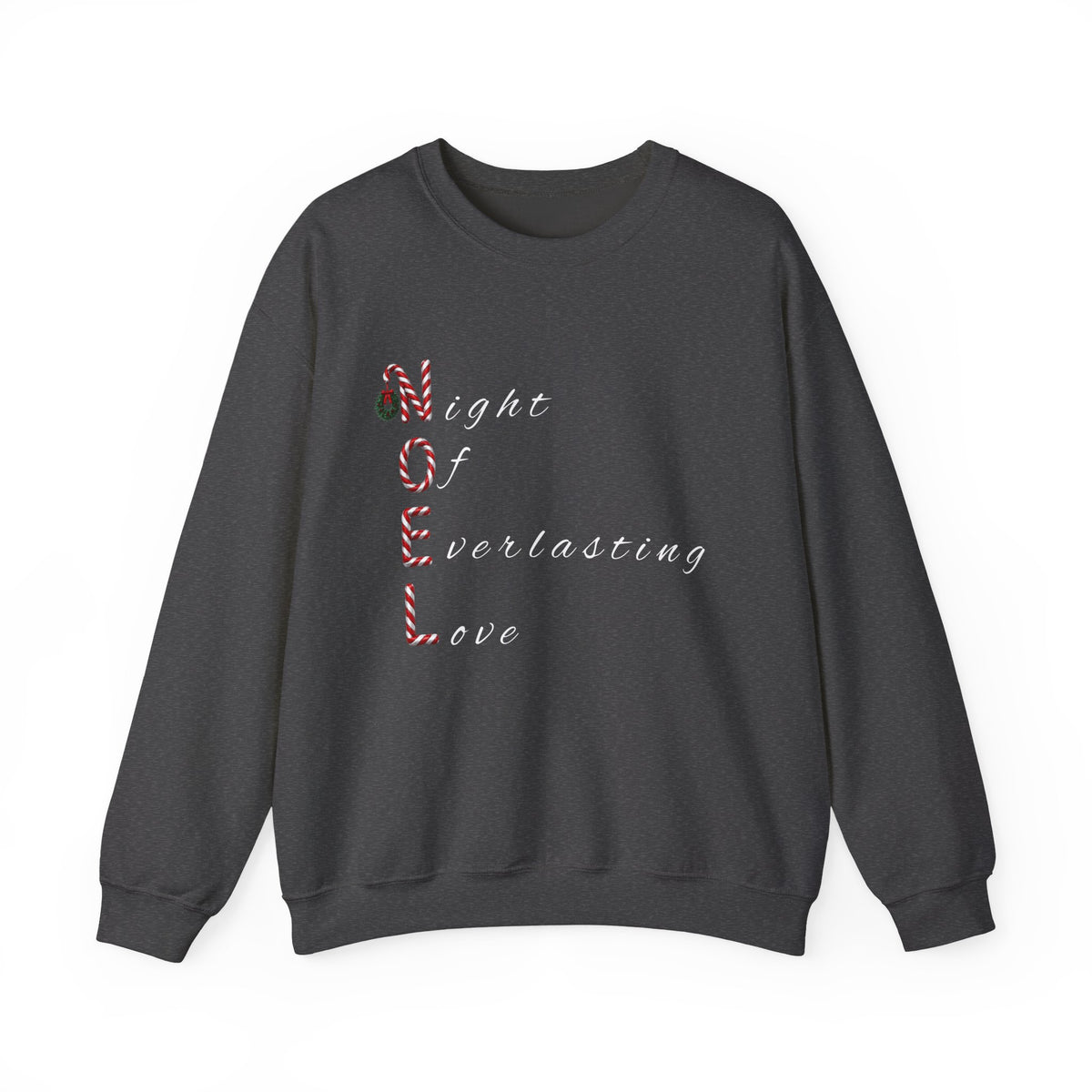 Night of Everlasting Love Christmas Crewneck Sweatshirt