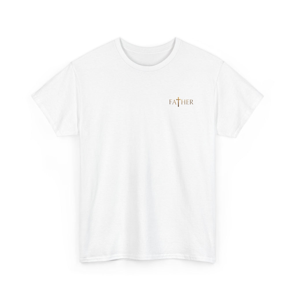 Faithfully Answering The Heavenly Eternal Reward Christian Father T-Shirt Unisex Heavy Cotton Tee