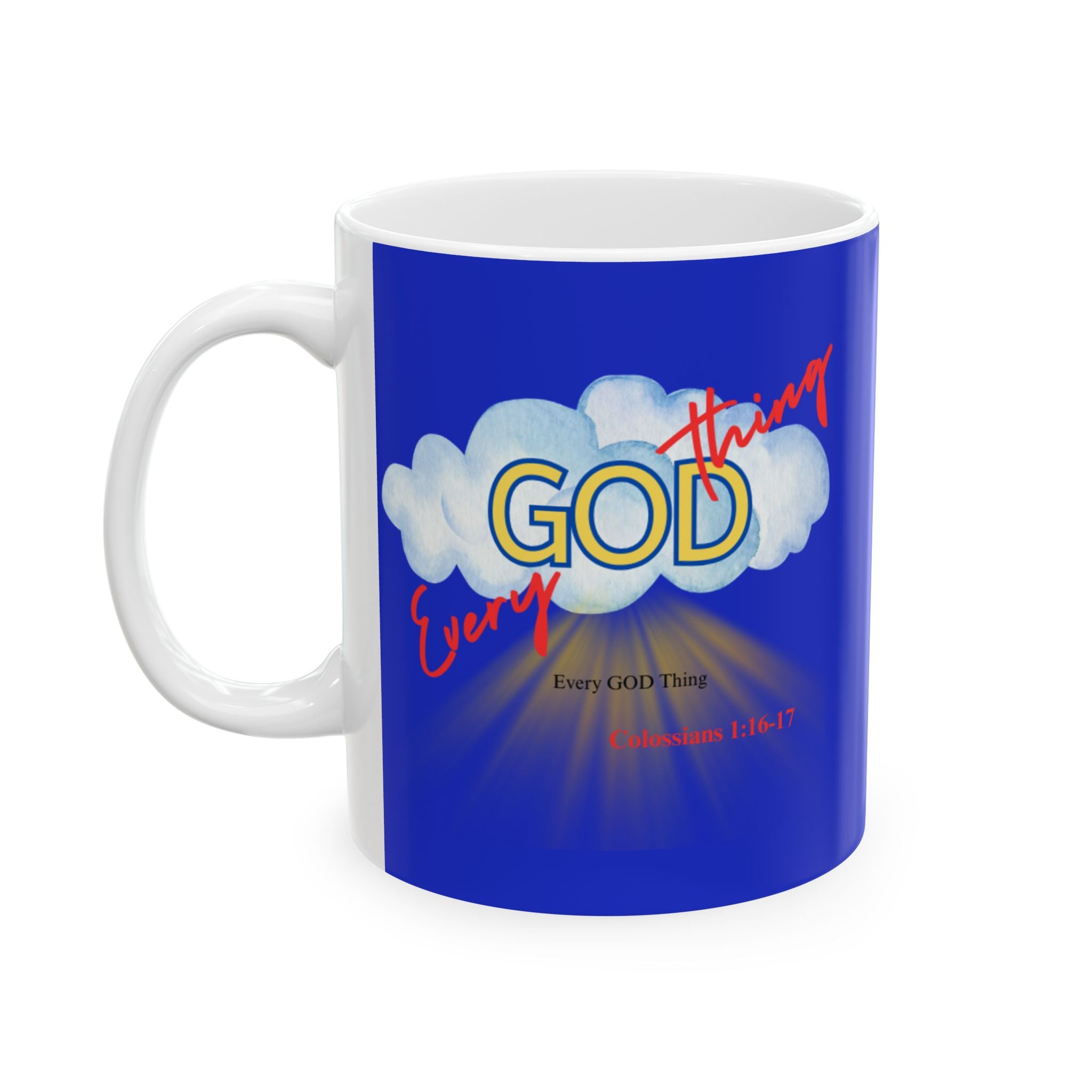 Blessed by God – 250 Years USA Patriotic Ceramic Mug, (11oz, 15oz)