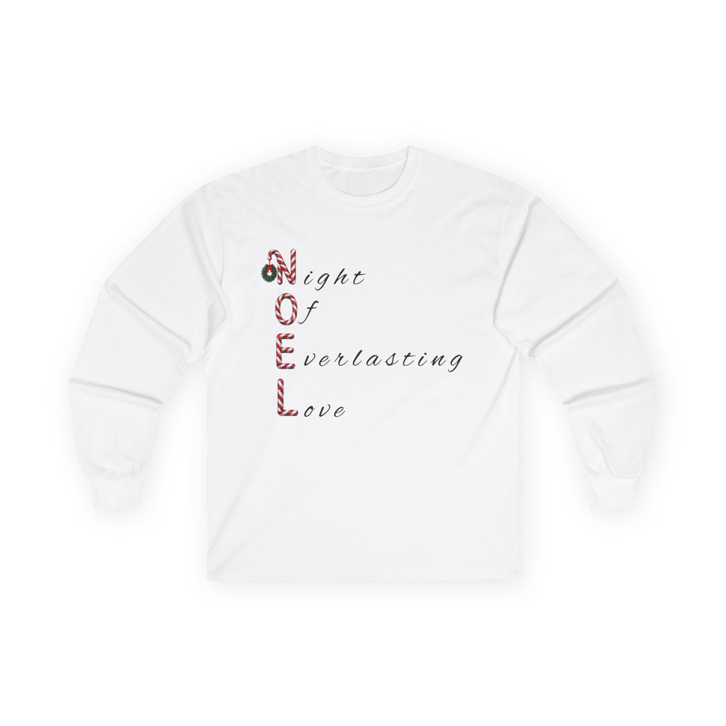 Night of Everlasting Love Christmas Christian Ultra Cotton Long Sleeve Tee