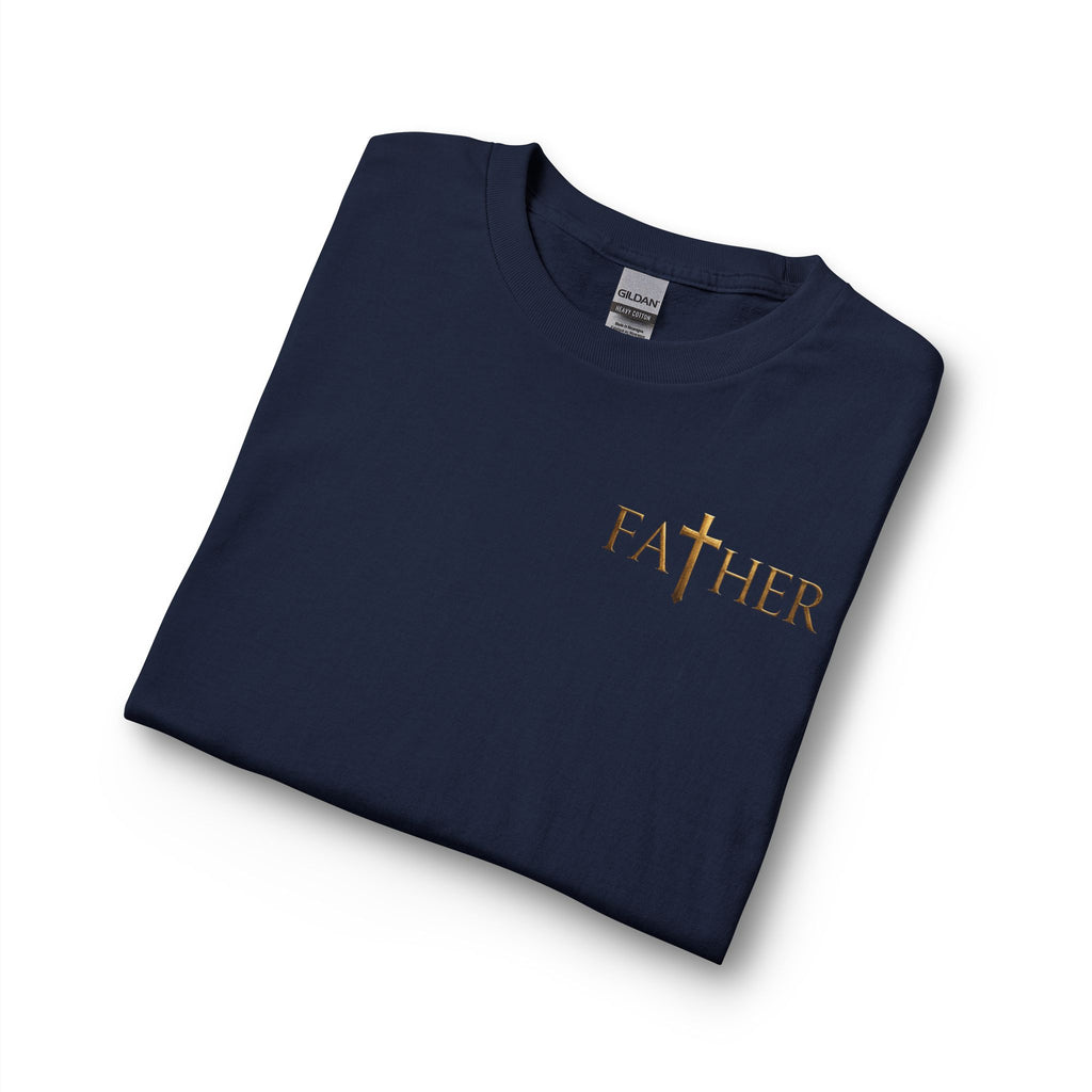 Faithful Father Christian Long Sleeve Shirt – Inspirational Dad Acrostic Sunset Design Unisex Long Sleeve T-Shirt