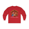 A Savior Is Born Nativity Christian Christmas Ultra Cotton Long Sleeve Tee