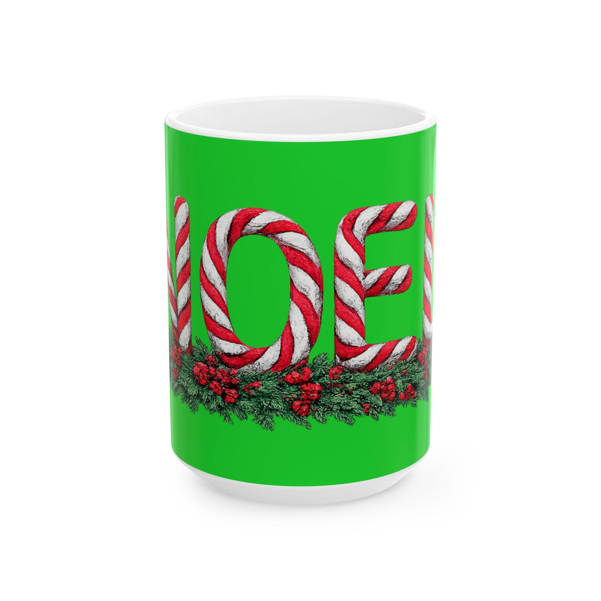 NOEL Christmas Ceramic Coffee Mug, (11oz, 15oz)