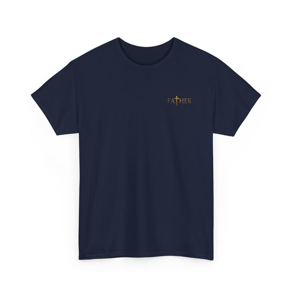Faithfully Answering The Heavenly Eternal Reward Christian Father T-Shirt Unisex Heavy Cotton Tee