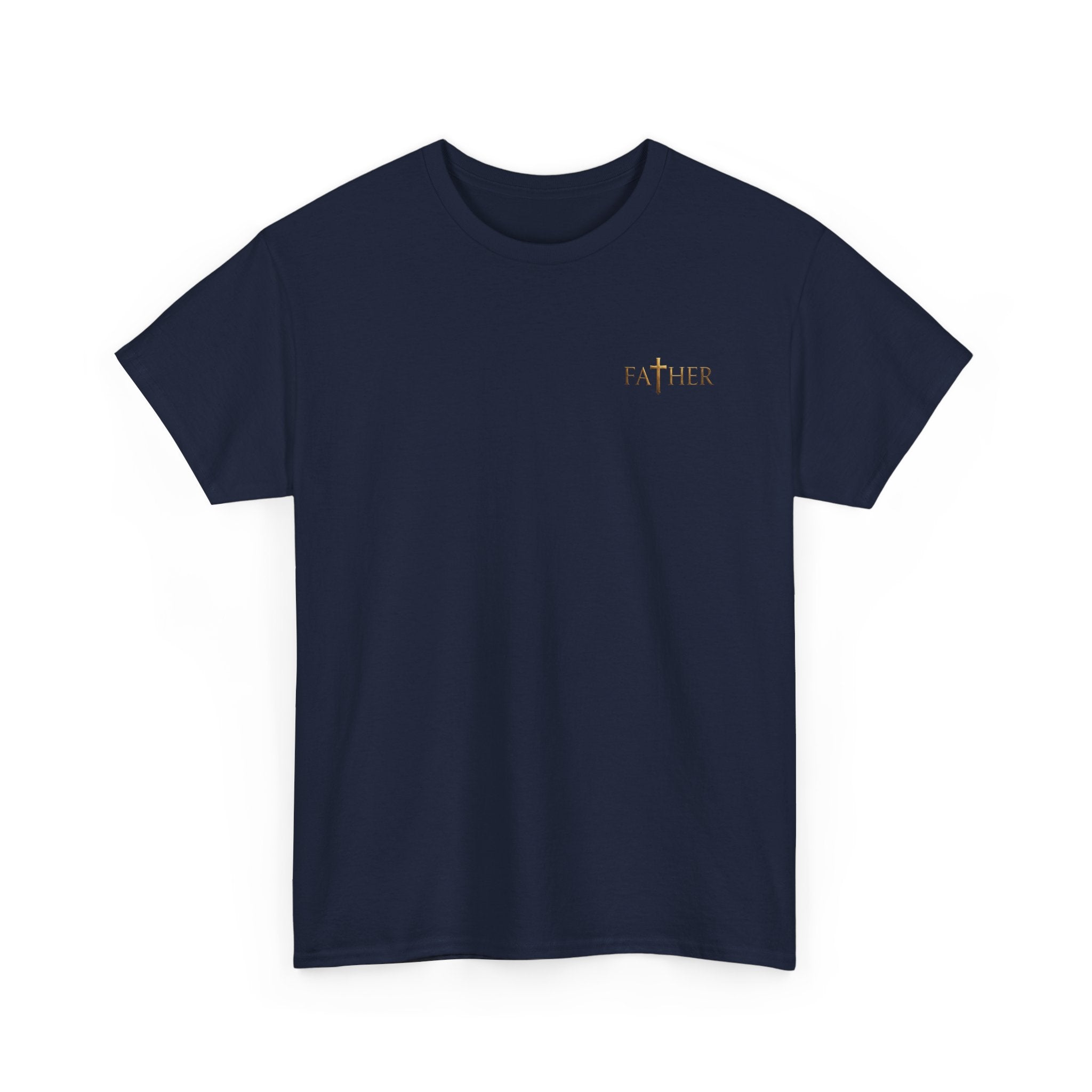 Faithfully Answering The Heavenly Eternal Reward Christian Father T-Shirt Unisex Heavy Cotton Tee