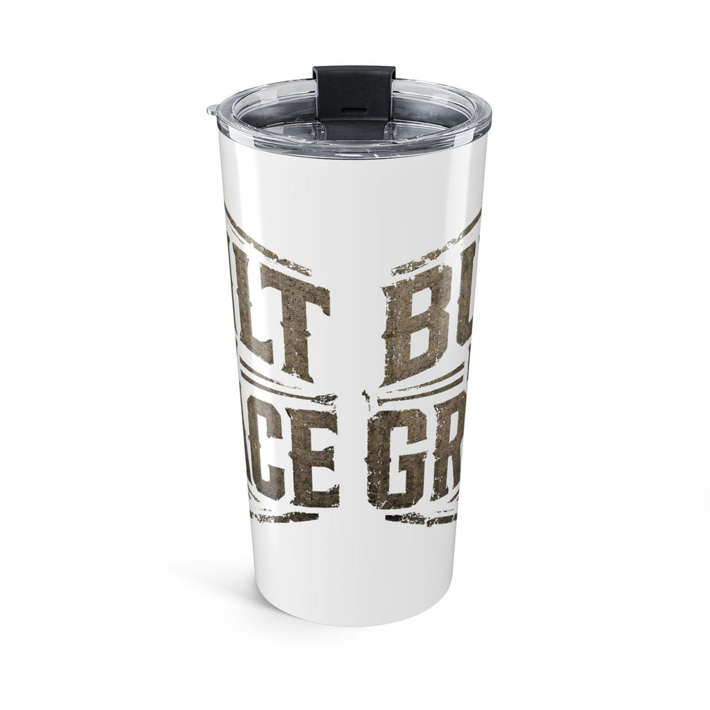 Built By Grace 20oz Christian Tumbler – Faith Based Stainless Steel Travel Tumbler 20oz