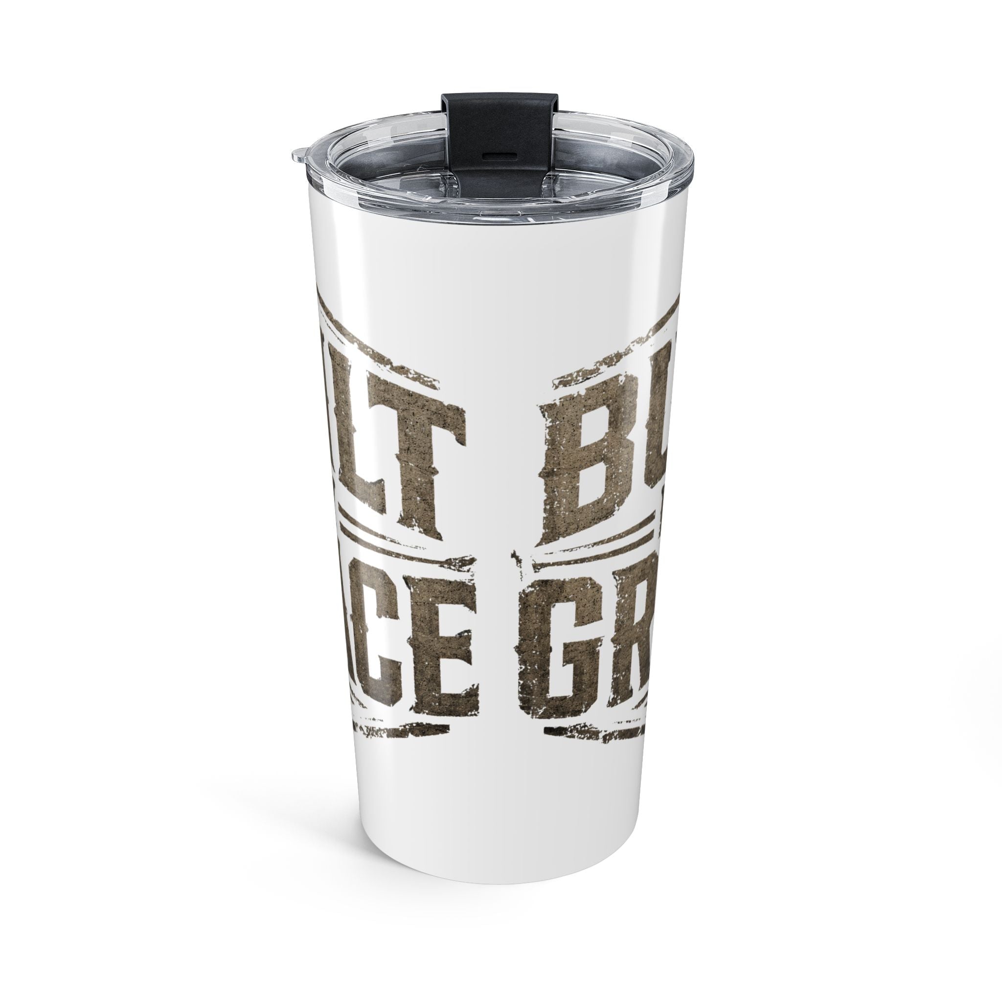 Built By Grace 20oz Christian Tumbler – Faith Based Stainless Steel Travel Tumbler 20oz