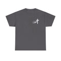 Christ Did It Christian T-Shirt – Cross & Swoosh Faith Tee