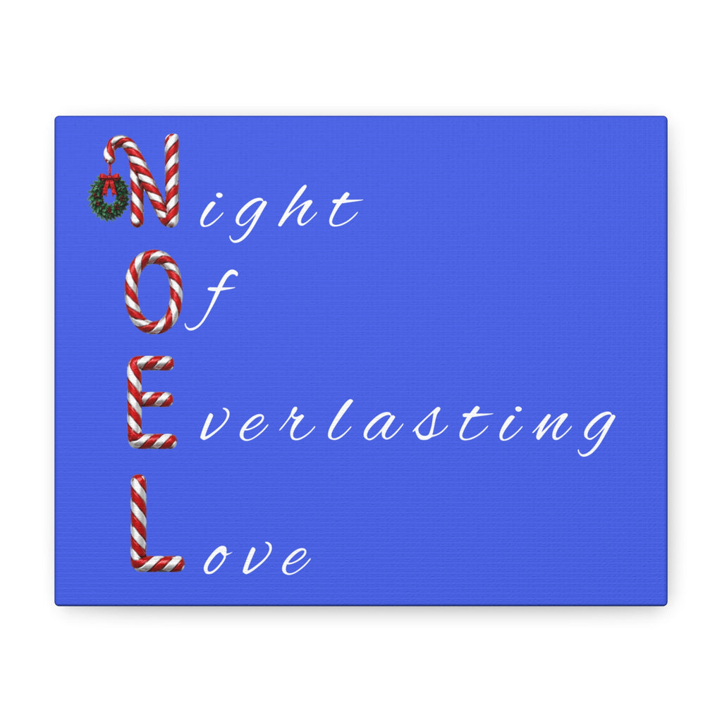 Night of Everlasting Love Christmas Canvas Wall Art, Matte Canvas, Stretched, 1.25"
