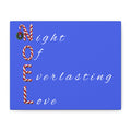 Night of Everlasting Love Christmas Canvas Wall Art, Matte Canvas, Stretched, 1.25"