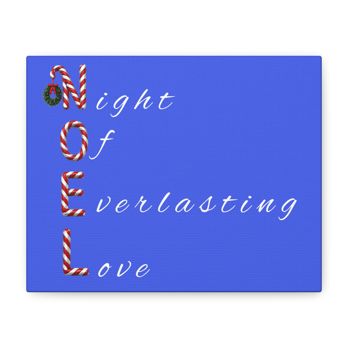 Night of Everlasting Love Christmas Canvas Wall Art, Matte Canvas, Stretched, 1.25"