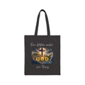 One Nation Under God Patriotic Christian Cotton Canvas Tote Bag