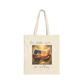 In God We Trust American Faith Cotton Canvas Tote Bag
