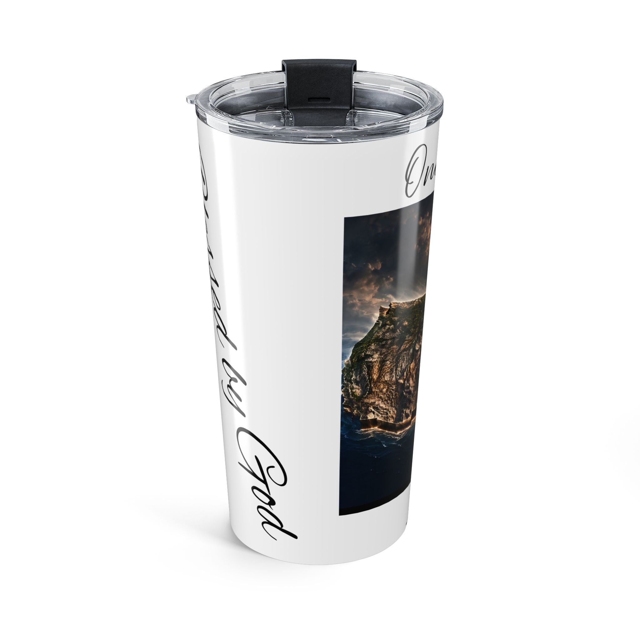 One Nation Under God with a Cross in the US Tumbler 20oz