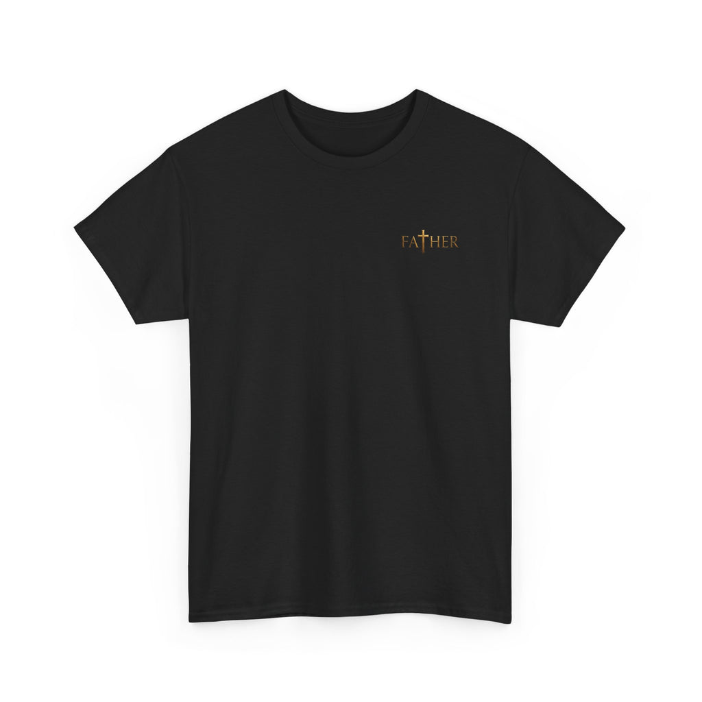 Faithfully Answering The Heavenly Eternal Reward Christian Father T-Shirt Unisex Heavy Cotton Tee