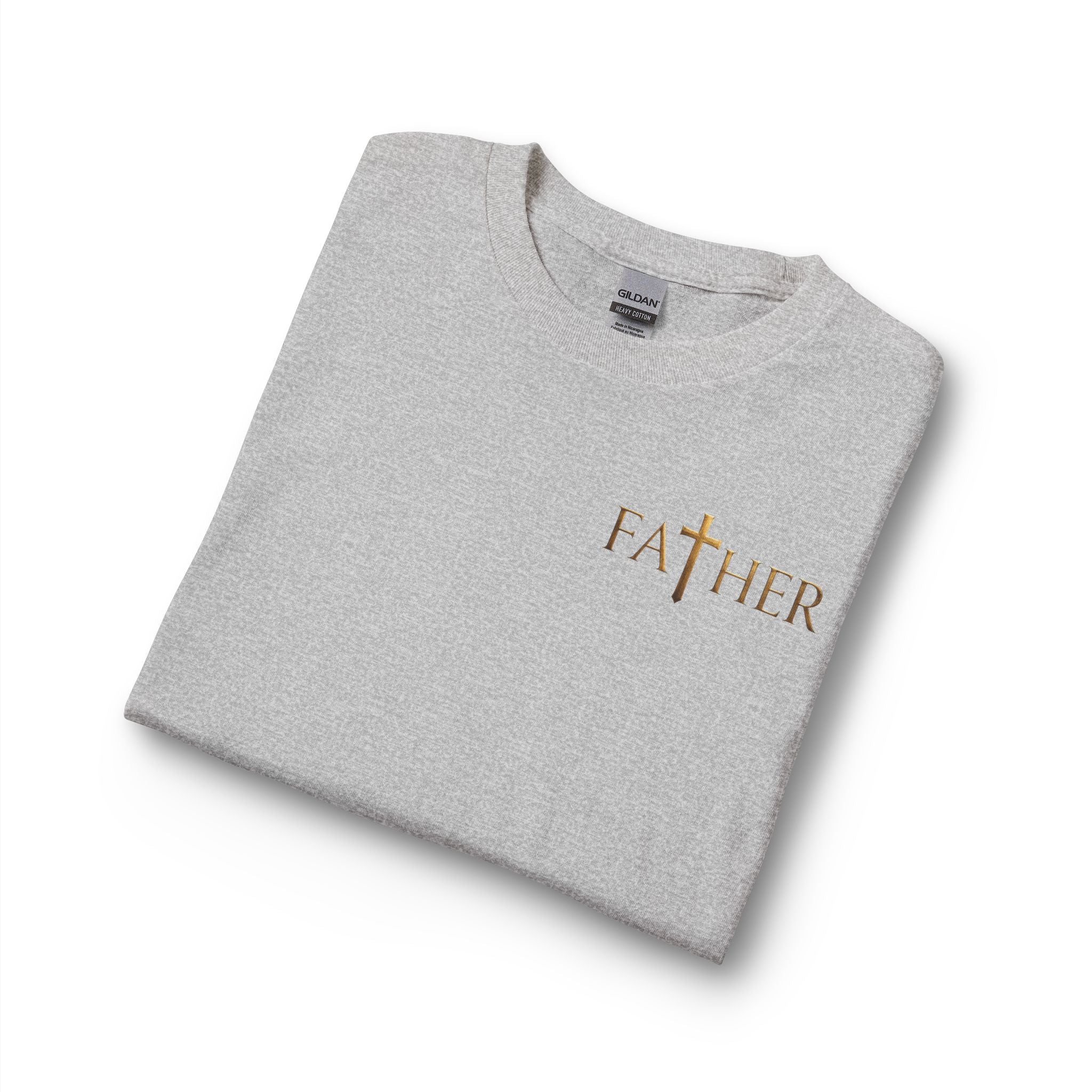 Faithful Father Christian Long Sleeve Shirt – Inspirational Dad Acrostic Sunset Design Unisex Long Sleeve T-Shirt