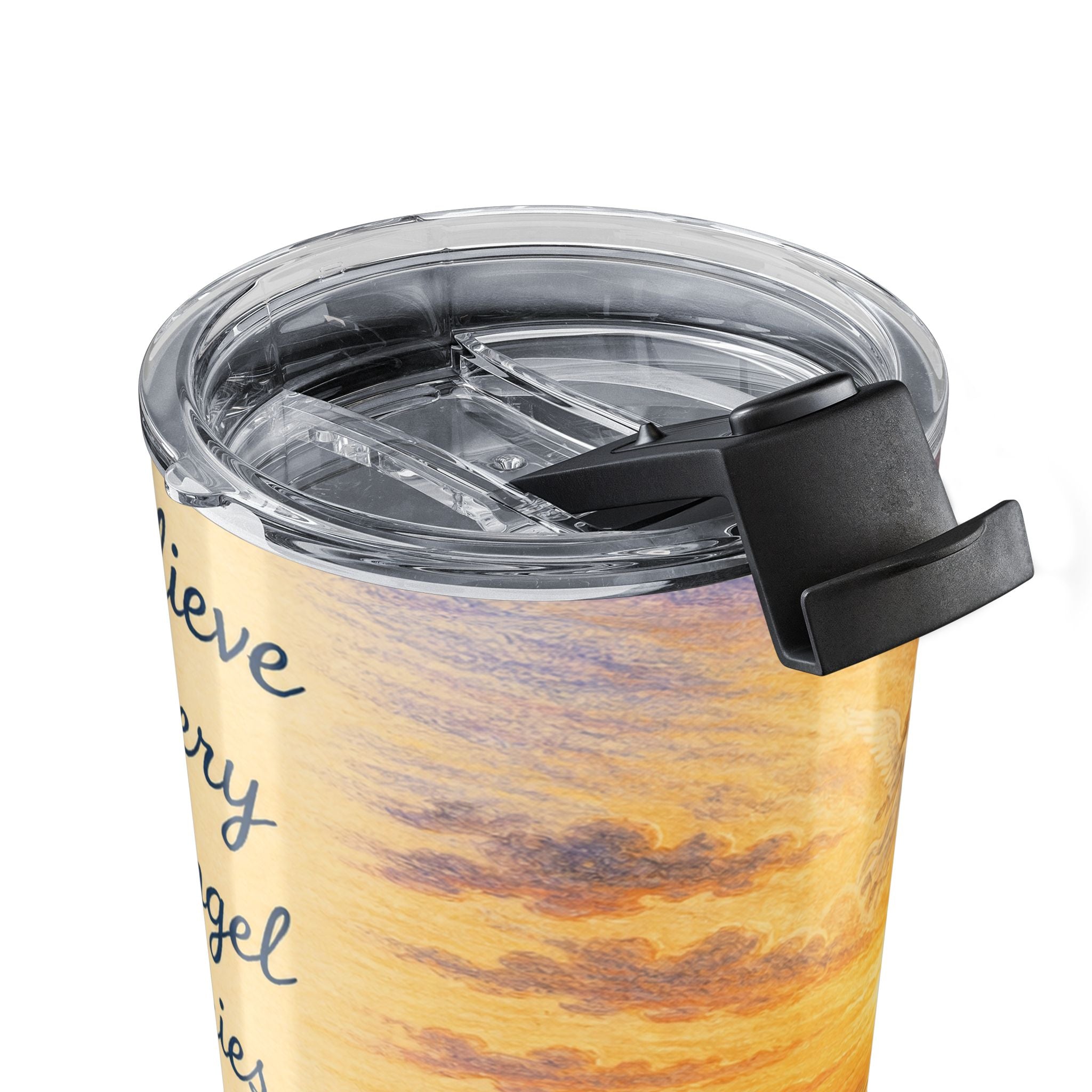 Beach Faith Christian Sunset Tumbler – Inspirational Scripture Tumbler 20oz