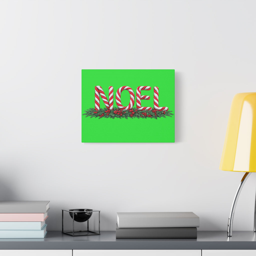 NOEL Christmas Canvas Wall Art Matte Canvas, Stretched, 1.25"
