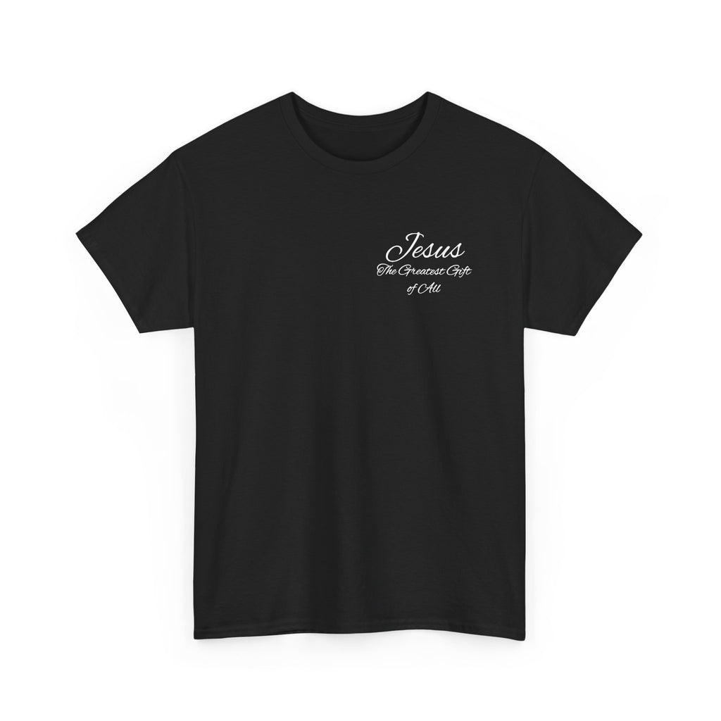 A Savior Is Born Nativity Christmas Heavy Cotton Tee