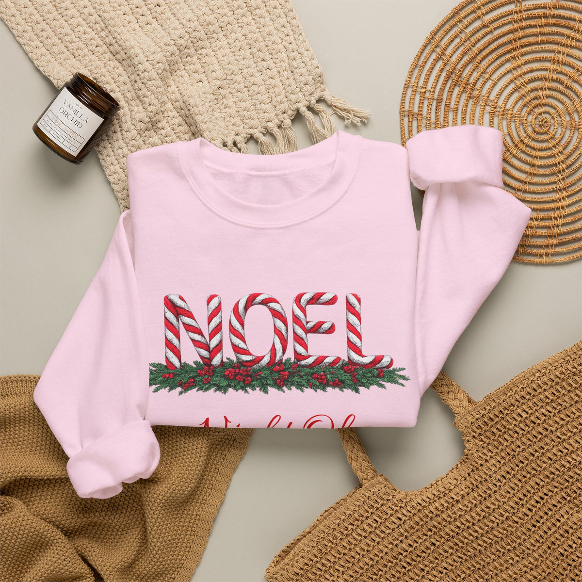 NOEL – Night of Everlasting Love Christmas Sweatshirt- Crewneck Sweatshirt