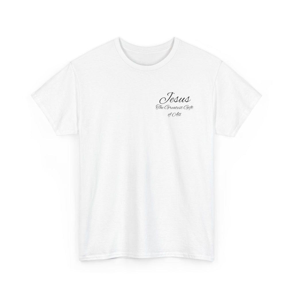 Jesus - Greatest Gift of All Christmas Wreath T-Shirt