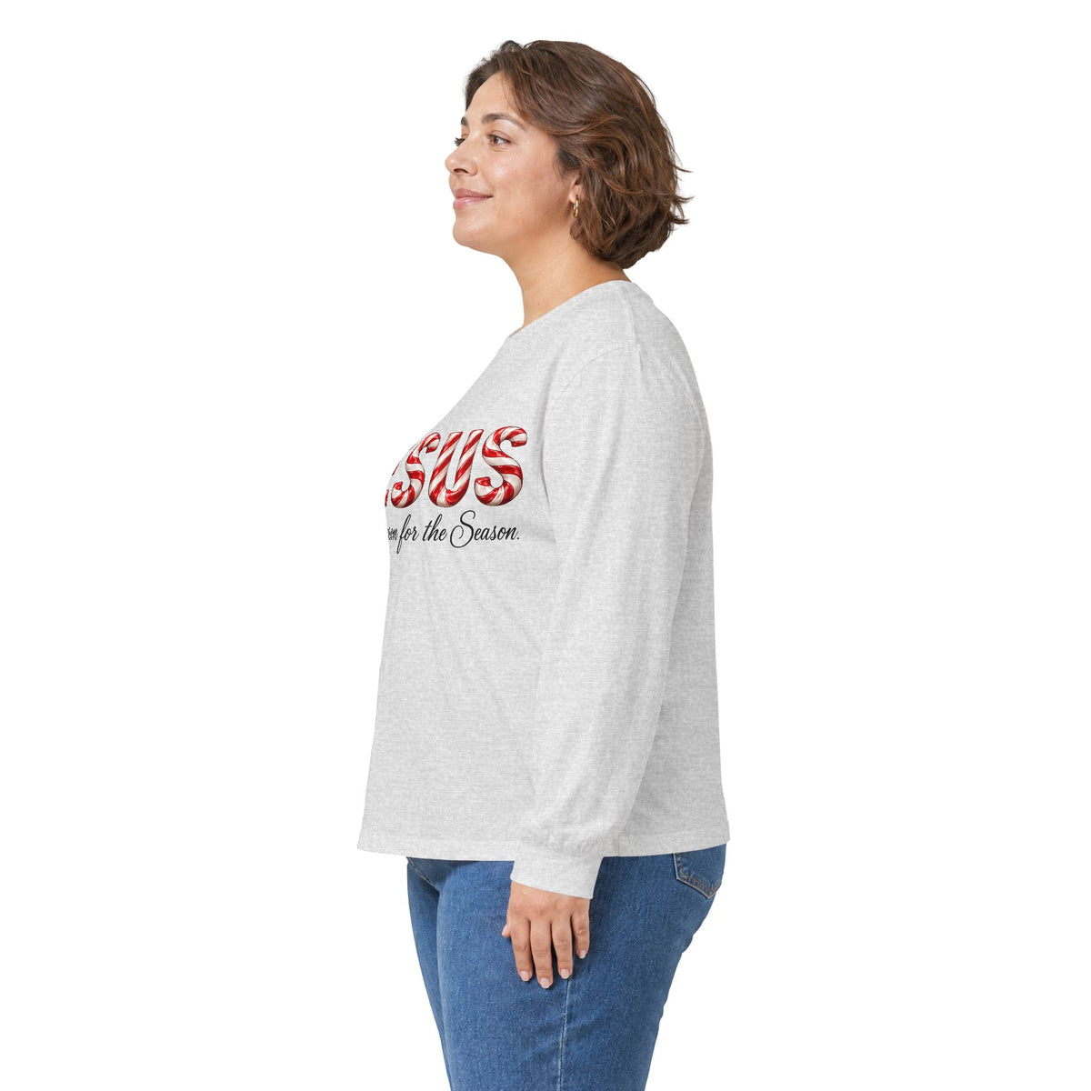 Jesus – The Reason for the Season Christmas Long Sleeve Shirt - Unisex Ultra Cotton Long Sleeve Tee