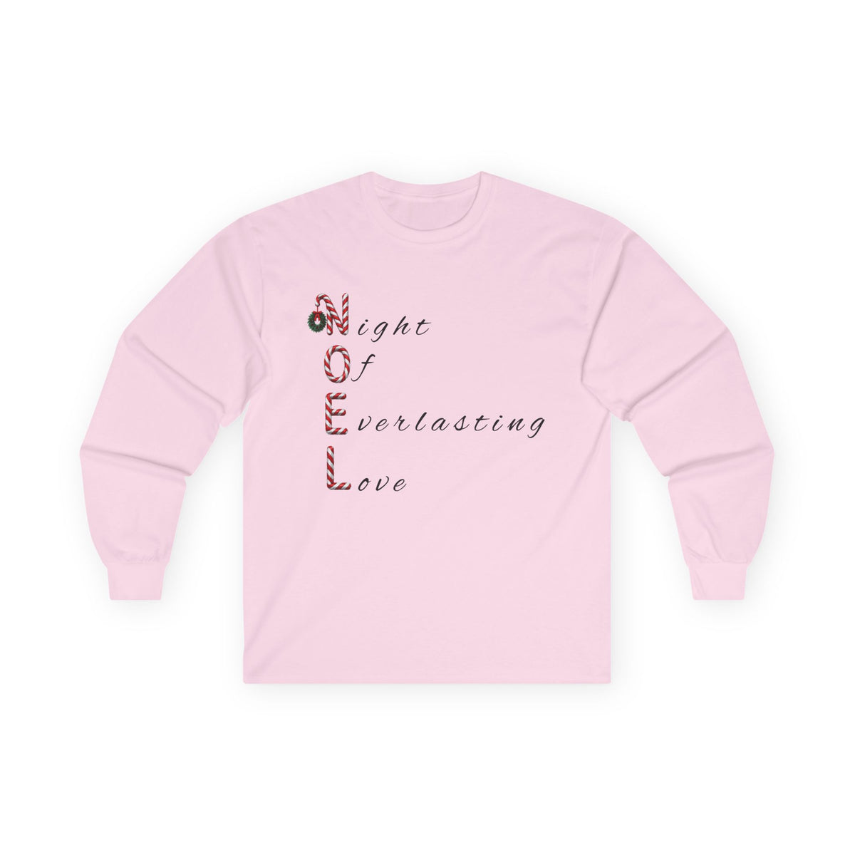 Night of Everlasting Love Christmas Christian Ultra Cotton Long Sleeve Tee