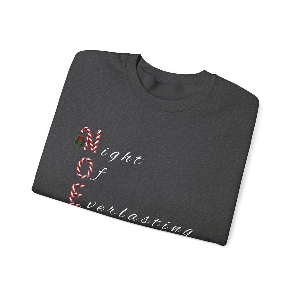 Night of Everlasting Love Christmas Crewneck Sweatshirt