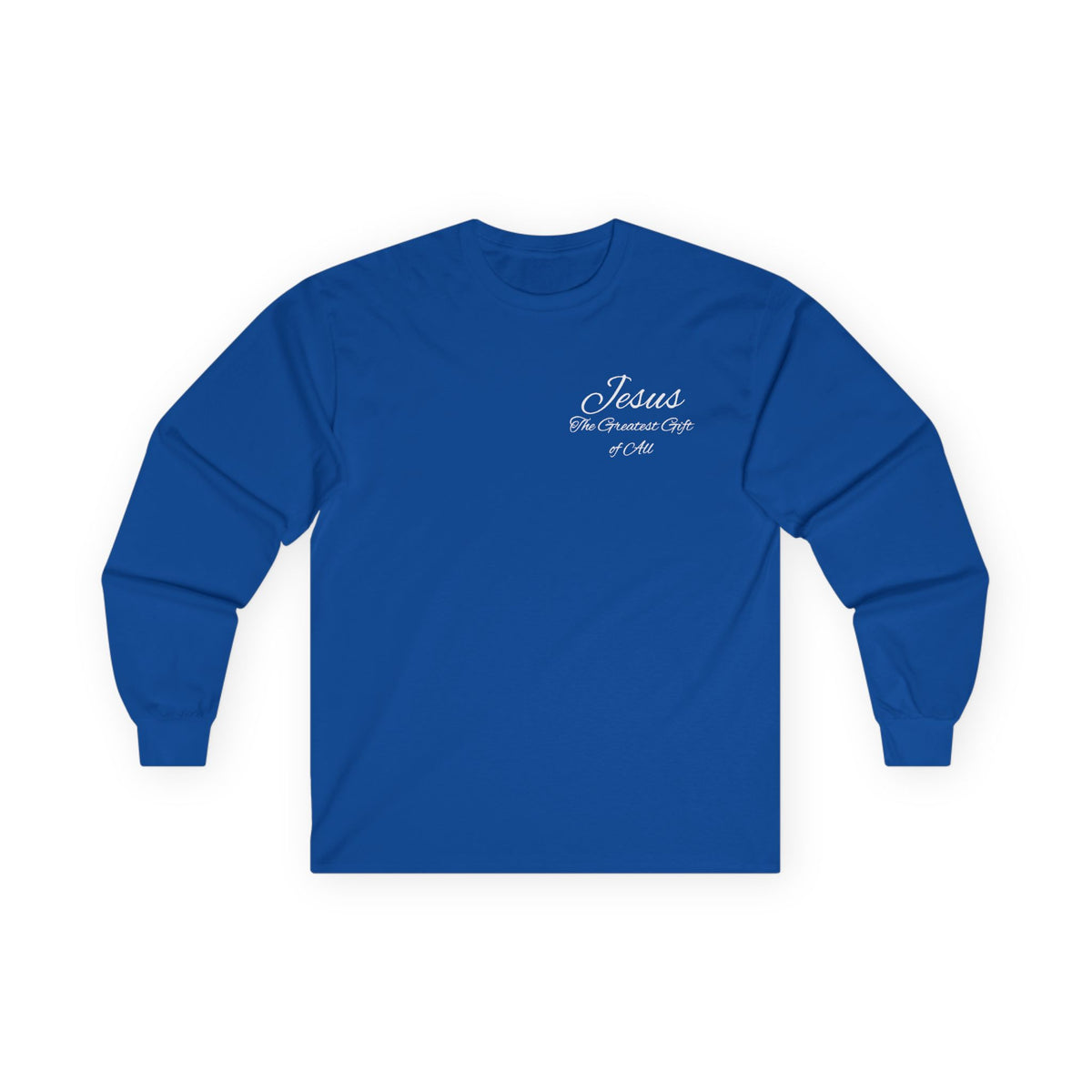 Christmas Wreath Christian Ultra Cotton Long Sleeve Tee