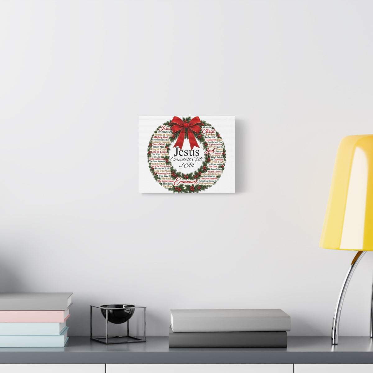 Jesus - Greatest Gift of All Canvas, Wall Art