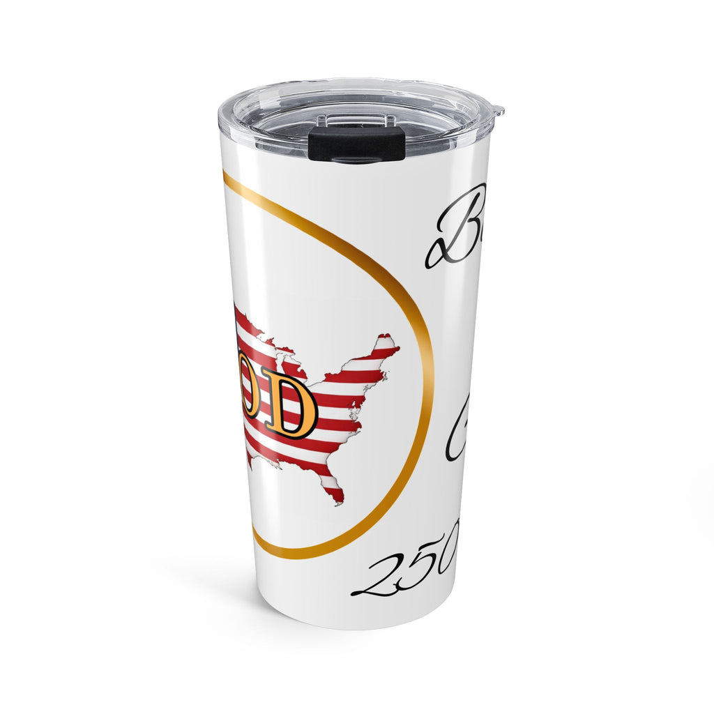 Blessed by God USA Stainless Steel Tumbler – Faith & Freedom Travel Mug-Tumbler 20oz