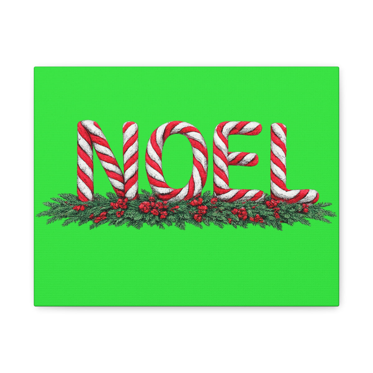 NOEL Christmas Canvas Wall Art Matte Canvas, Stretched, 1.25"