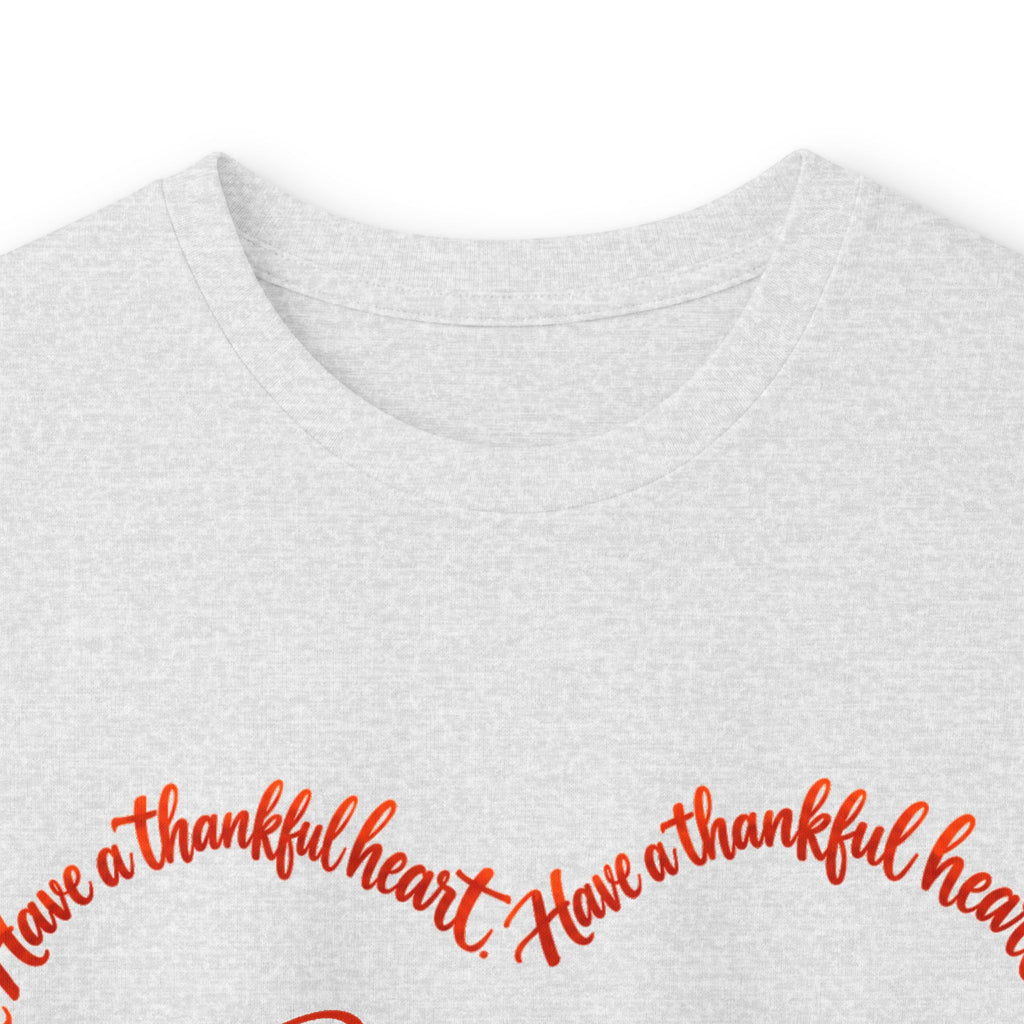 Be Thankful Christian Long Sleeve T-Shirt – Grateful Heart Faith-Inspired Shirt-Unisex Ultra Cotton Long Sleeve Tee