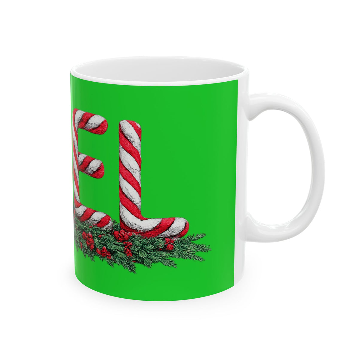 NOEL Christmas Ceramic Coffee Mug, (11oz, 15oz)