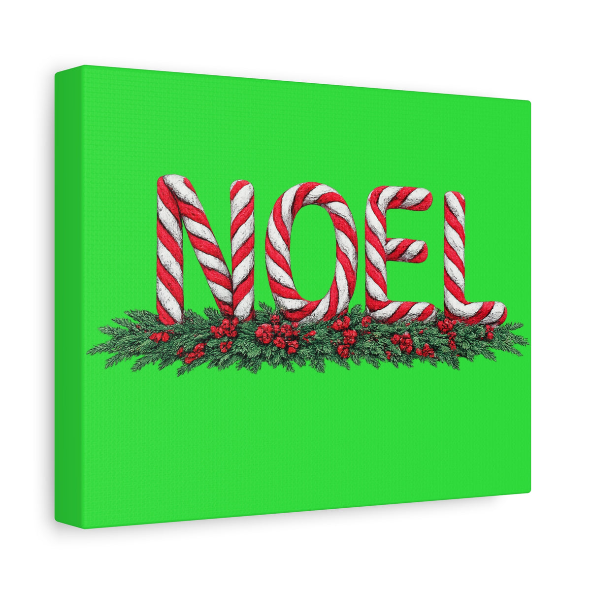 NOEL Christmas Canvas Wall Art Matte Canvas, Stretched, 1.25"