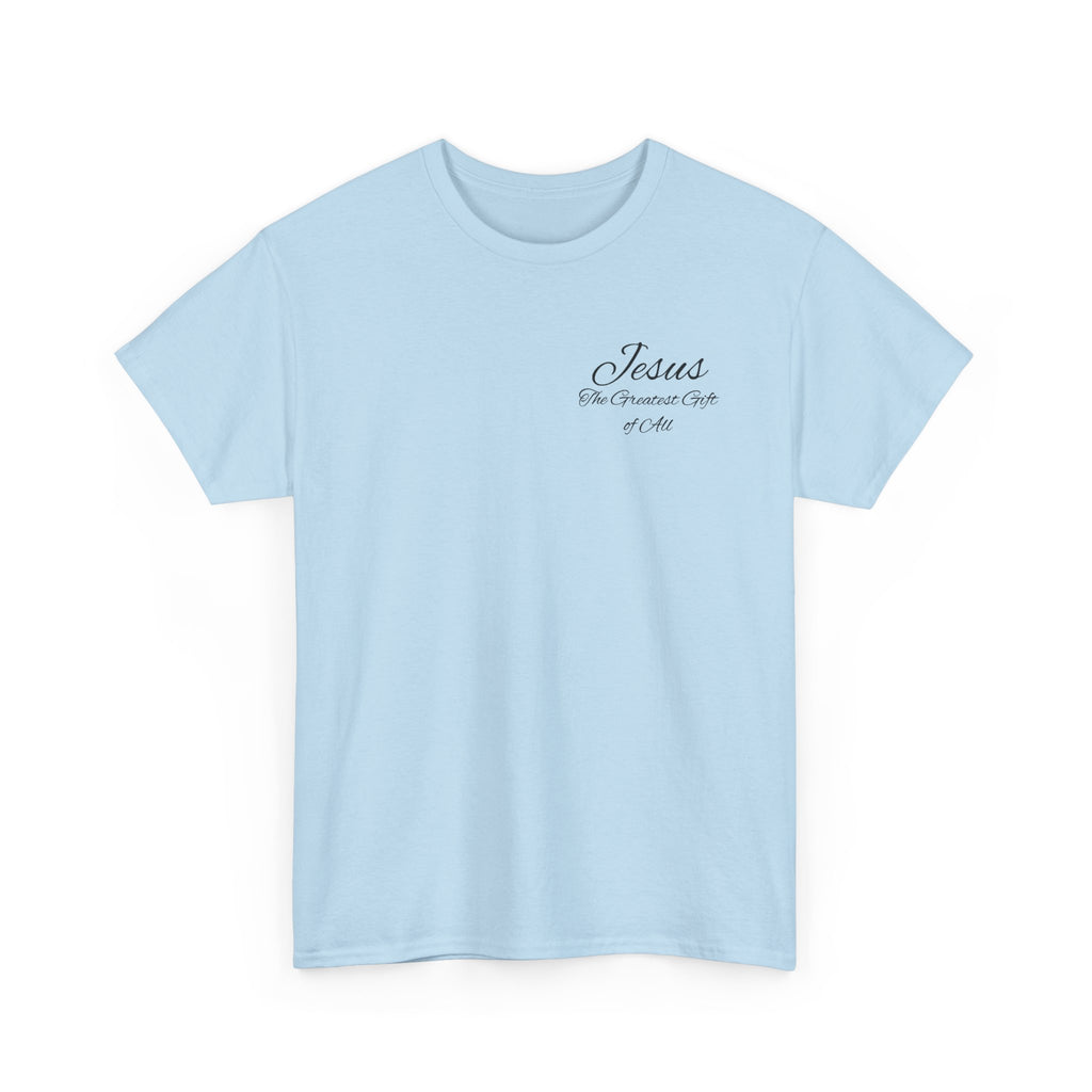 Jesus - Greatest Gift of All Christmas Wreath T-Shirt
