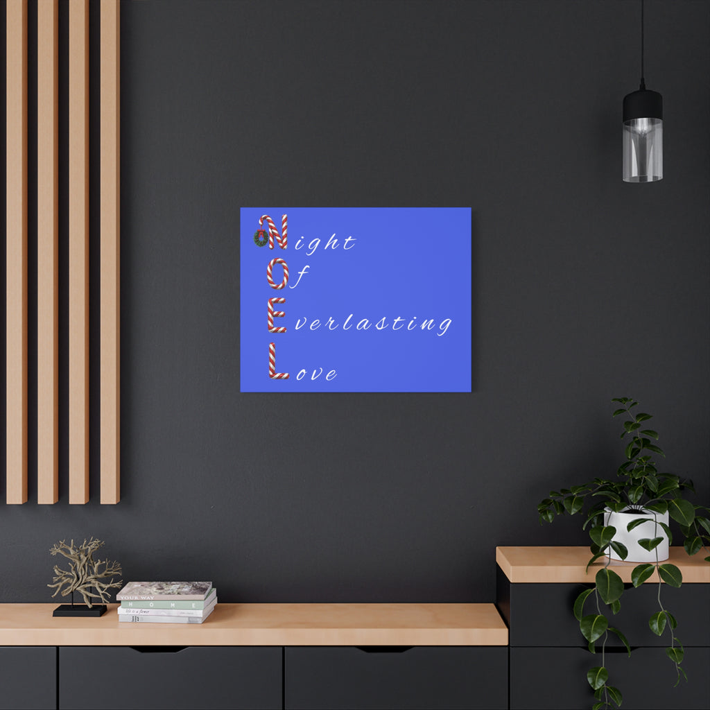 Night of Everlasting Love Christmas Canvas Wall Art, Matte Canvas, Stretched, 1.25"