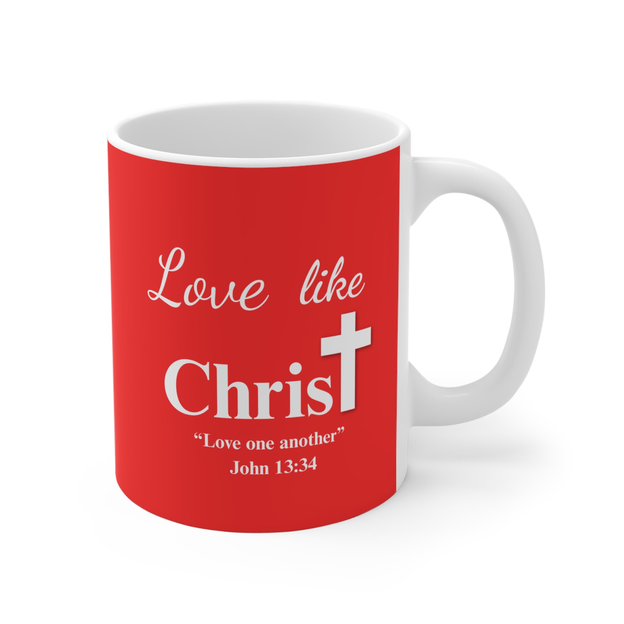 Love Like Christ Christian Coffee Mug 11oz