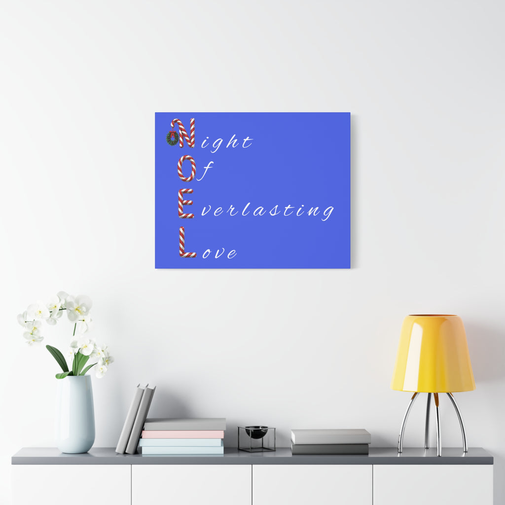 Night of Everlasting Love Christmas Canvas Wall Art, Matte Canvas, Stretched, 1.25"