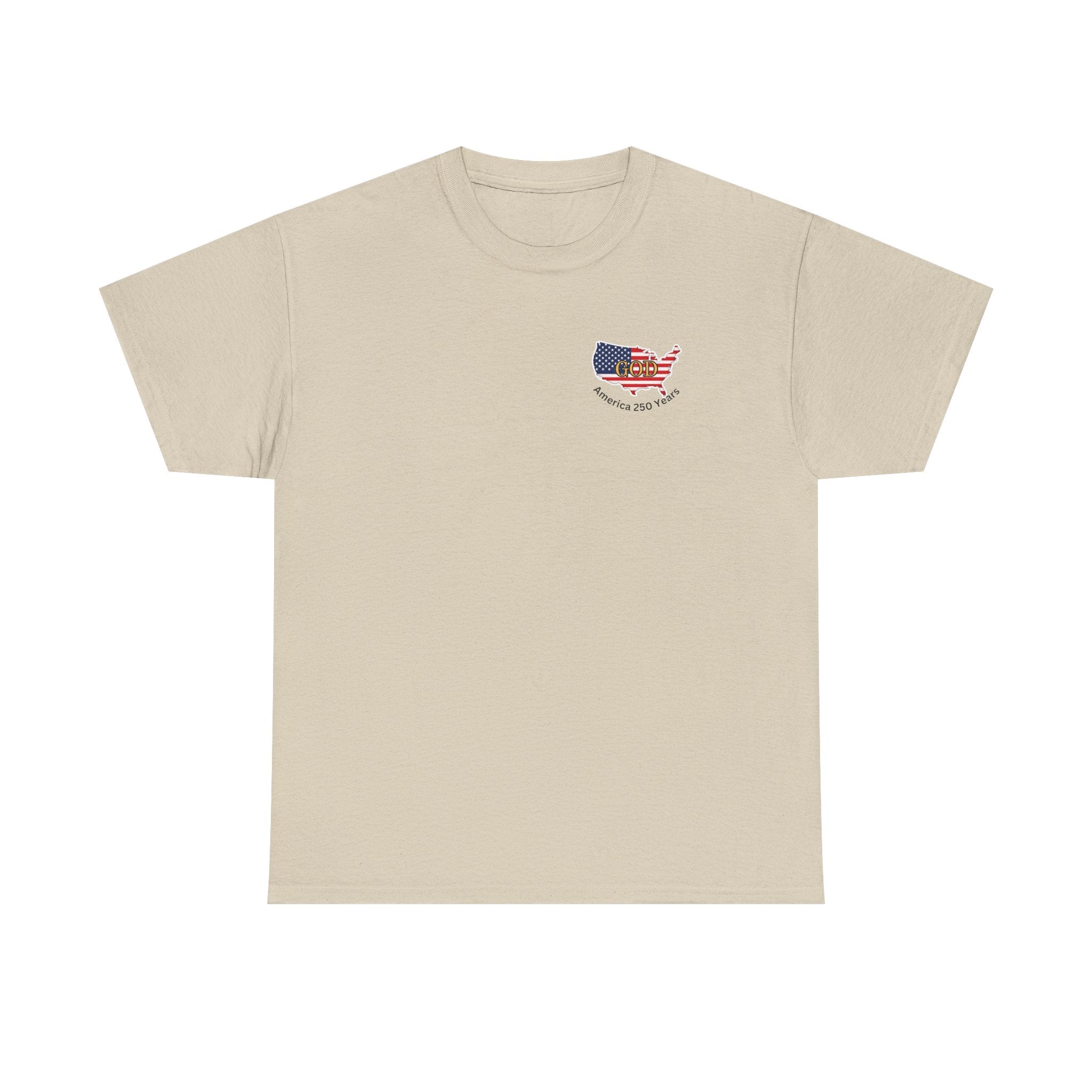 Praying for God’s Protection – Faith-Based American T-Shirt Unisex Heavy Cotton Tee