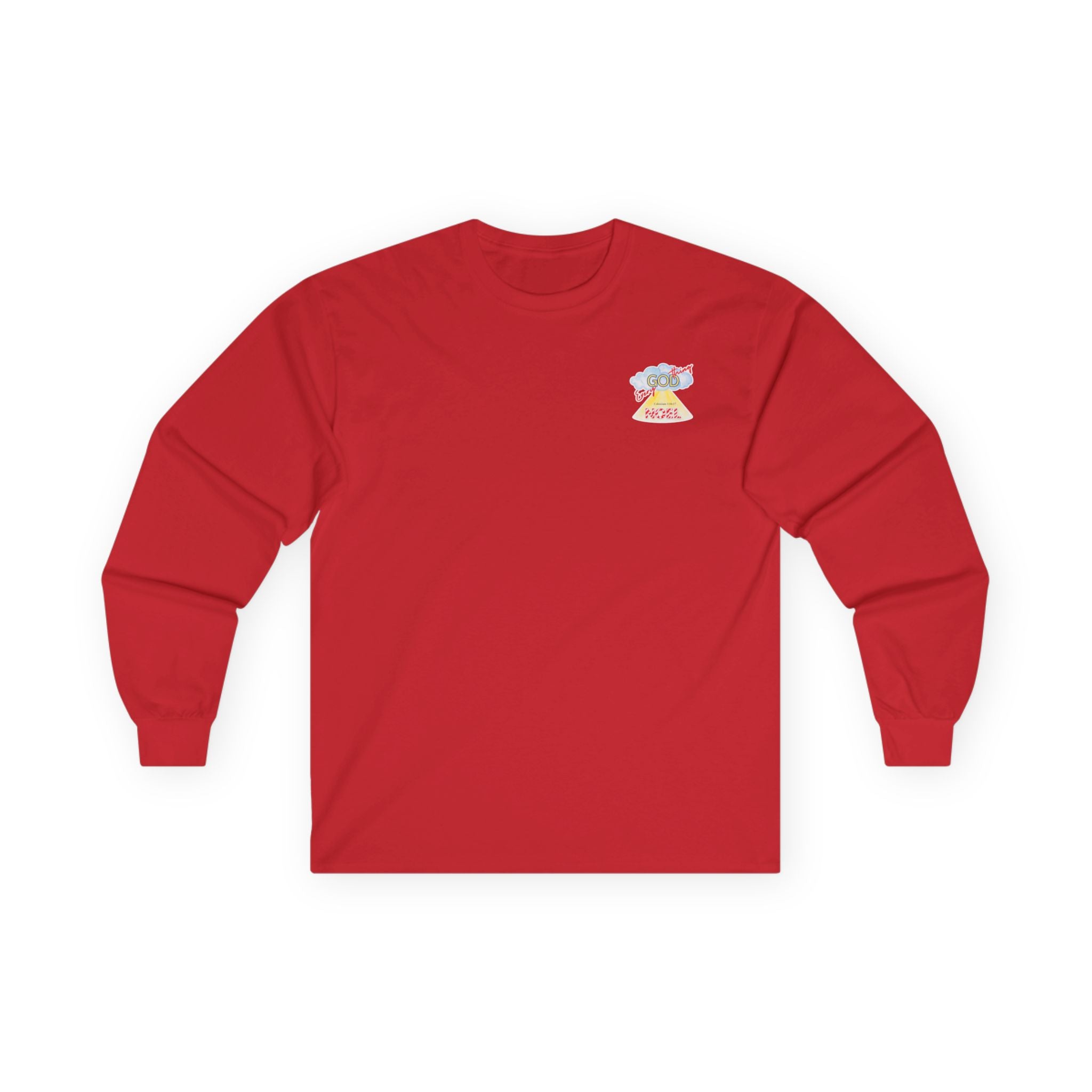 NOEL-Nativity Scene Ultra Cotton Long Sleeve Tee