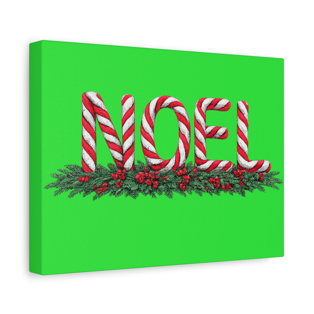 NOEL Christmas Canvas Wall Art Matte Canvas, Stretched, 1.25"