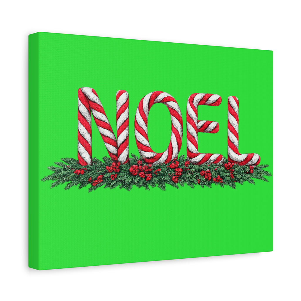 NOEL Christmas Canvas Wall Art Matte Canvas, Stretched, 1.25"