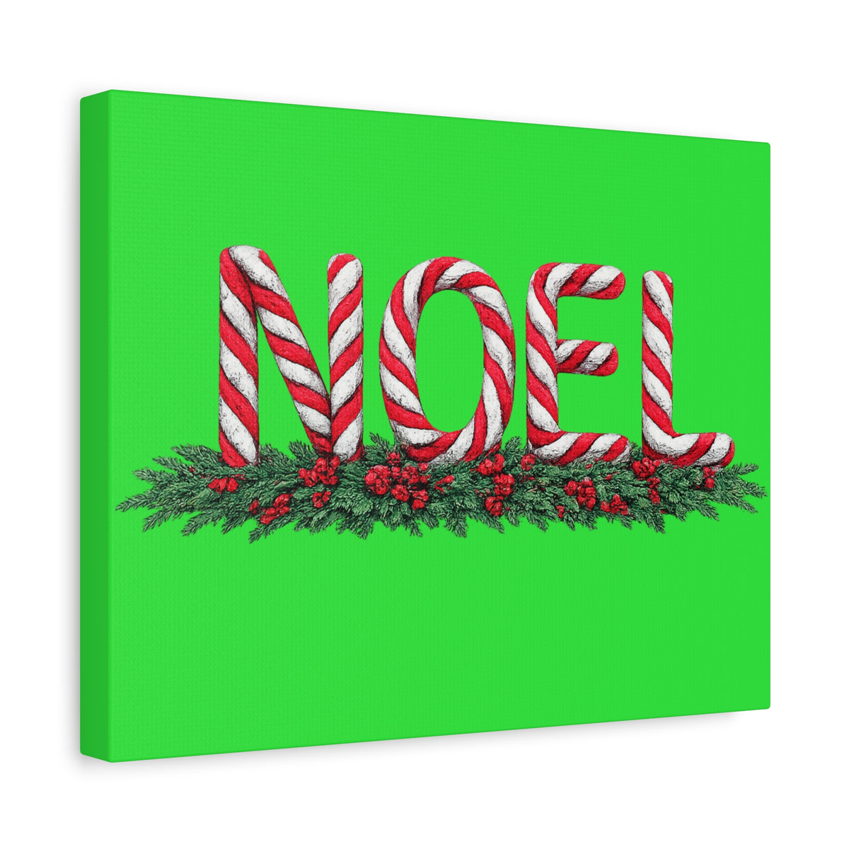 NOEL Christmas Canvas Wall Art Matte Canvas, Stretched, 1.25"